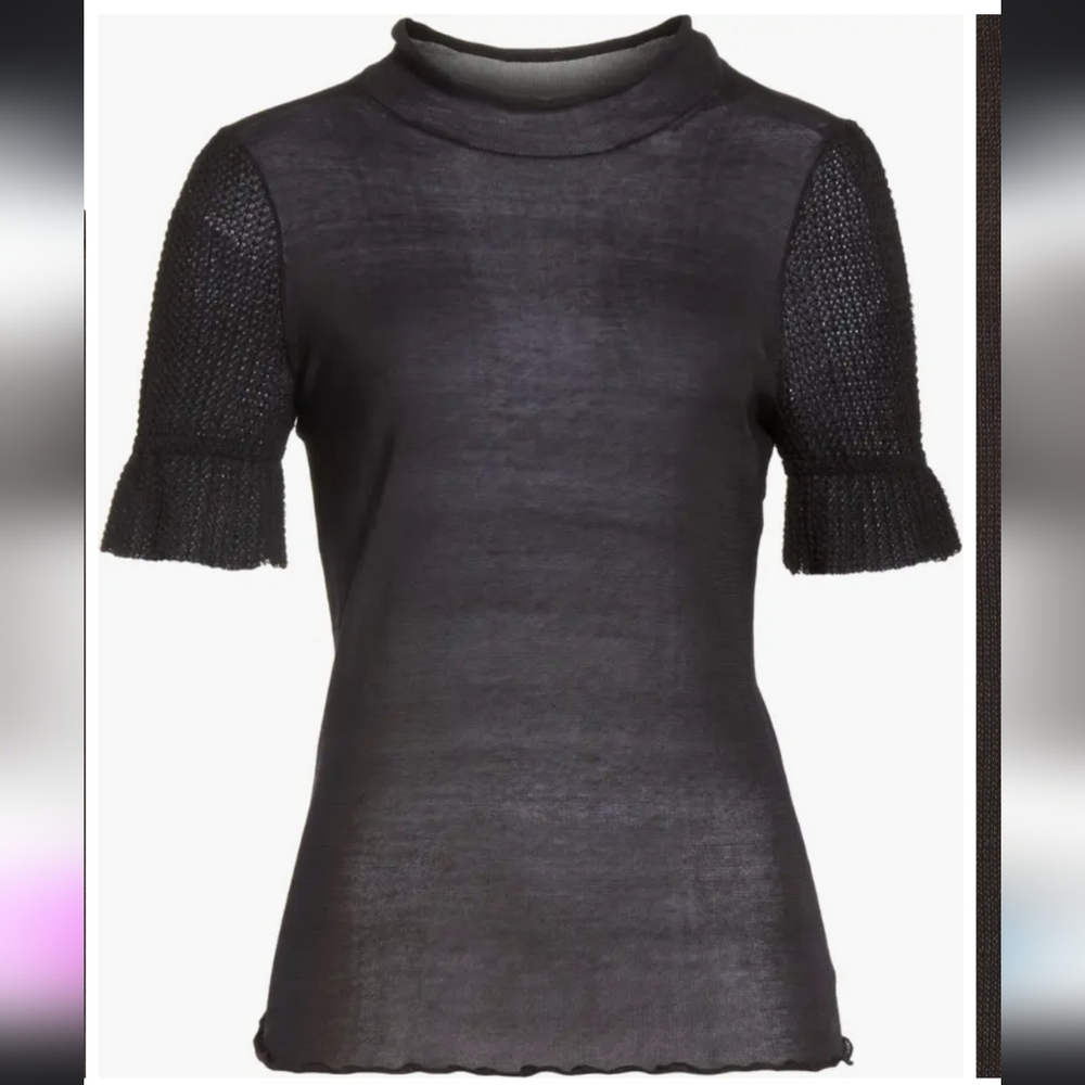 9. NWT CO ROLL NECK KNIT SWEATER SIZE XS